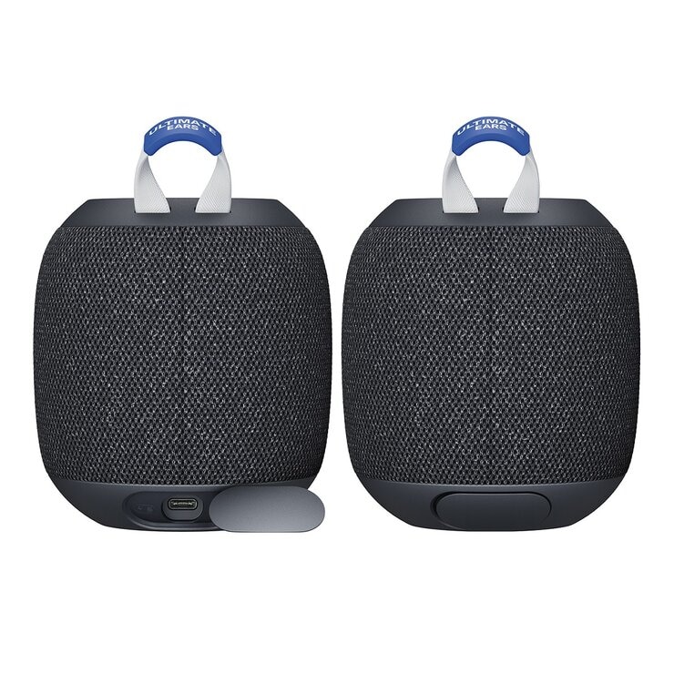 Ultimate Ears WONDERBOOM 4 防水無線藍牙喇叭 黑色 2入組