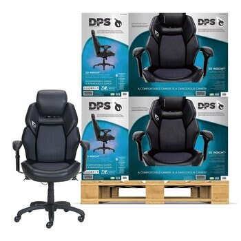 True Innovations 3D Insight電競椅含可調式頭枕 6入