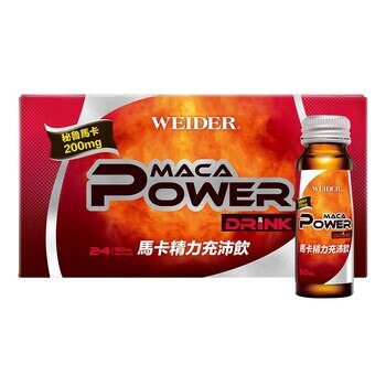 WEIDER 威德 馬卡精力充沛飲 50毫升 X 24瓶 WEIDER 威德 馬卡精力充沛飲 50毫升 X 24瓶