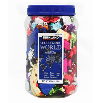 Kirkland Signature 科克蘭 巧克力之最綜合桶 - 10 種口味 907公克 Kirkland Signature 科克蘭 巧克力之最綜合桶 - 10 種口味 907公克