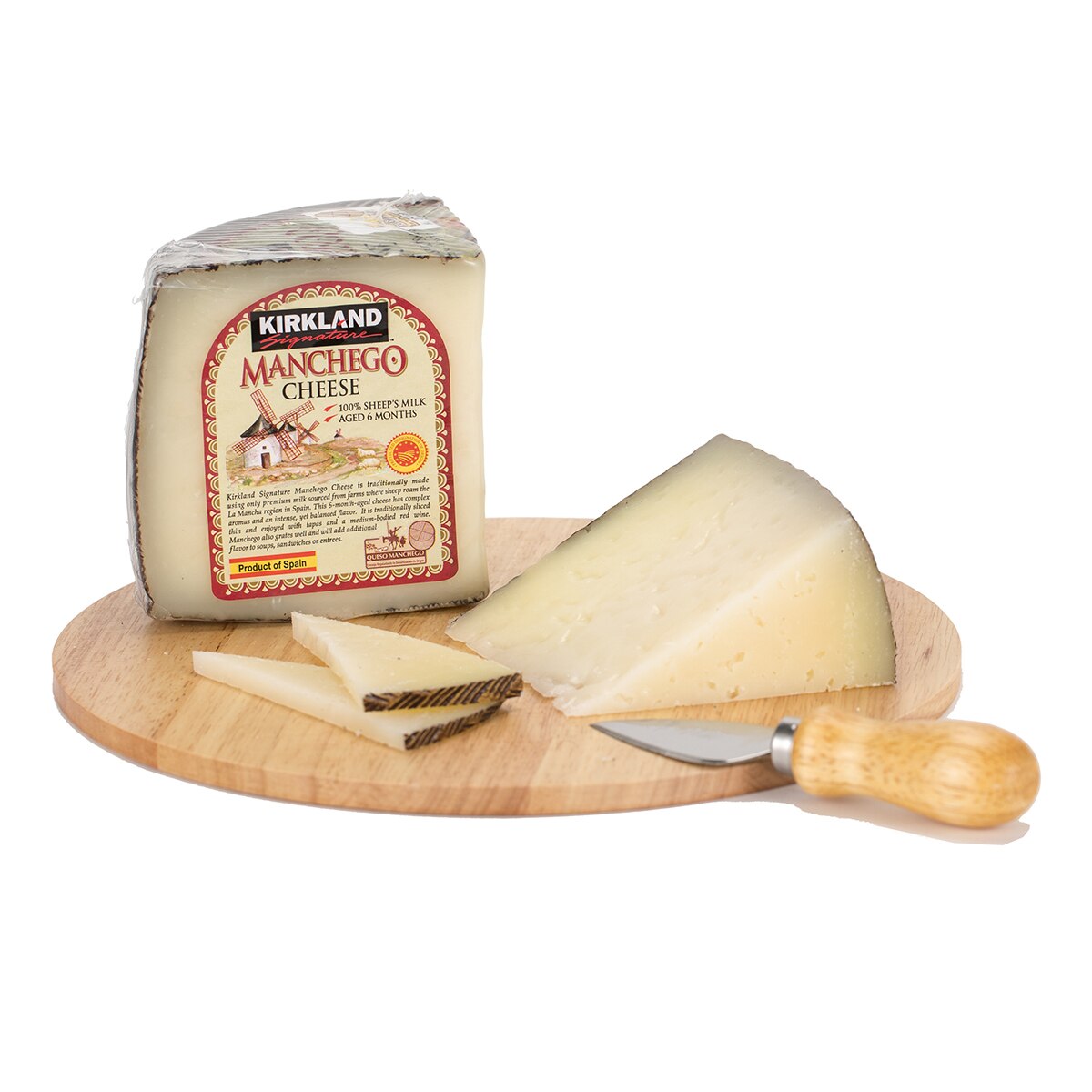 Kirkland Signature 科克蘭 曼徹格乾酪 (熟成6個月, 秤重商品) Costco 好市多線上購物