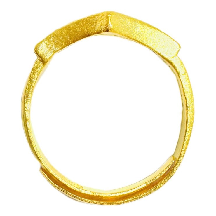 24K黃金戒指 海鷗 49厘