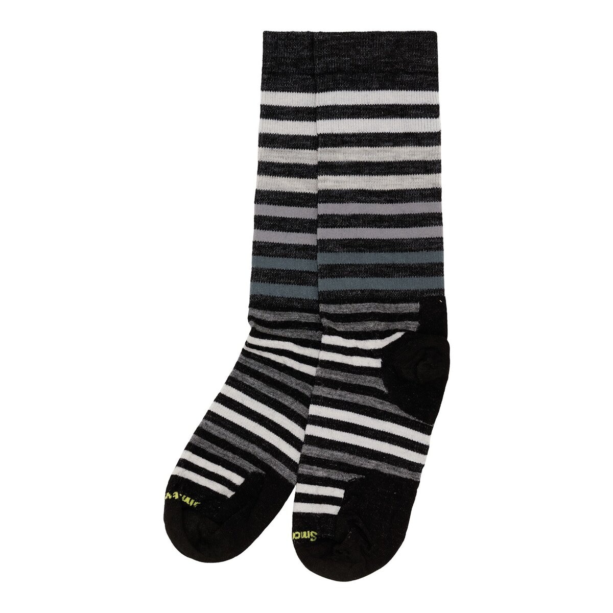 Smartwool 男條紋中筒襪 黑色條紋 L