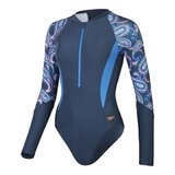 Speedo 女長袖連身泳裝 US 32
