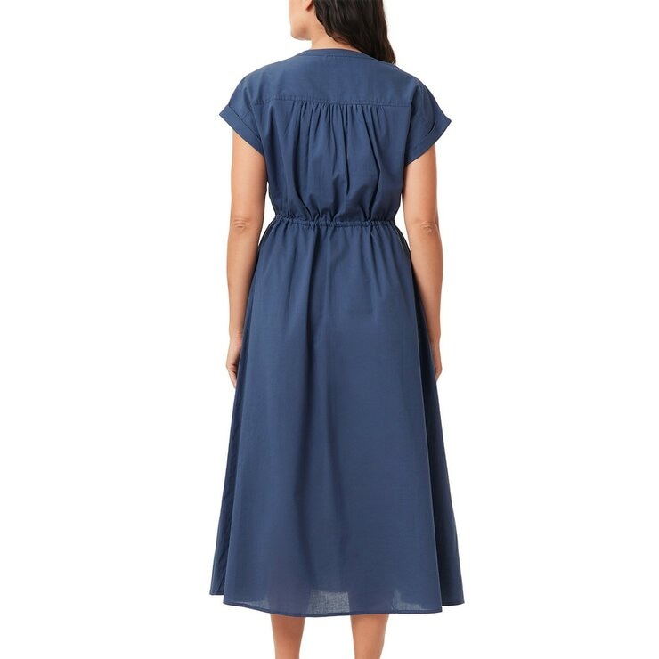 Scotch & Soda 女無袖連身洋裝 藍