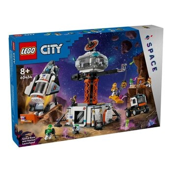 LEGO 城市系列 太空基地和火箭發射台 60434 / 8歲以上