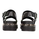 Dr.Martens 女厚底涼鞋 黑色