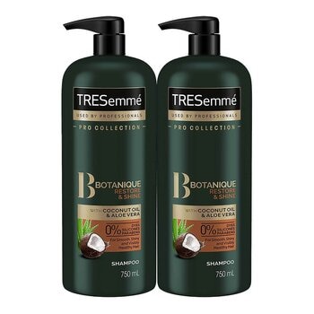 TRESemme 無添加矽靈草本精華洗髮精 750毫升 X 2入