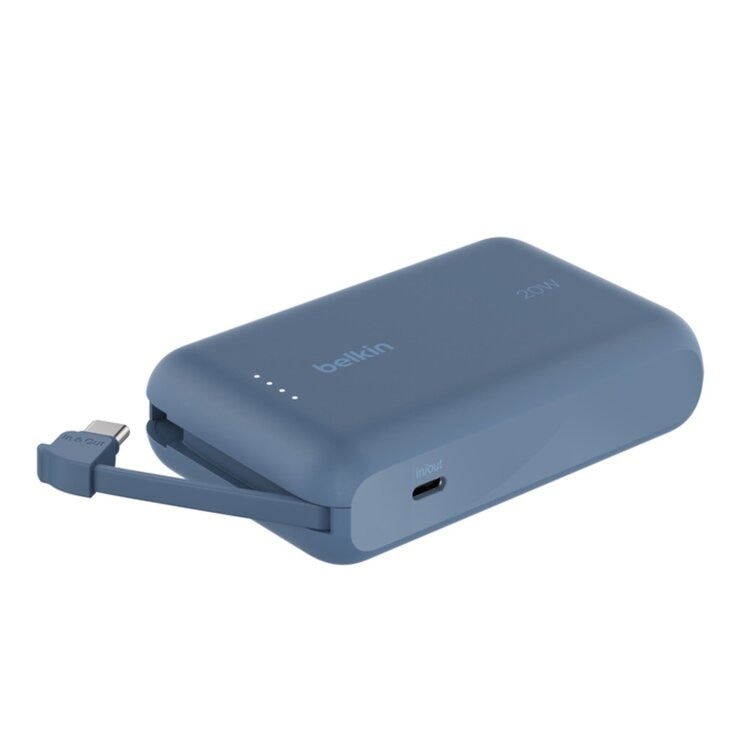 Belkin BoostCharge Pro 10K自帶線行動電源 2入