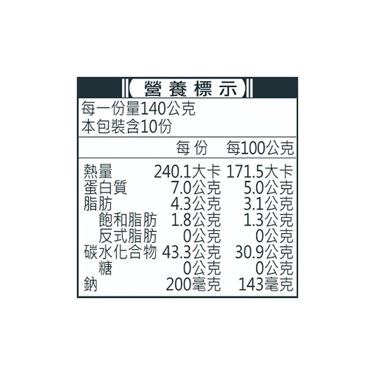 永饌 冷凍鮪魚燕麥飯糰 140公克 X 10入