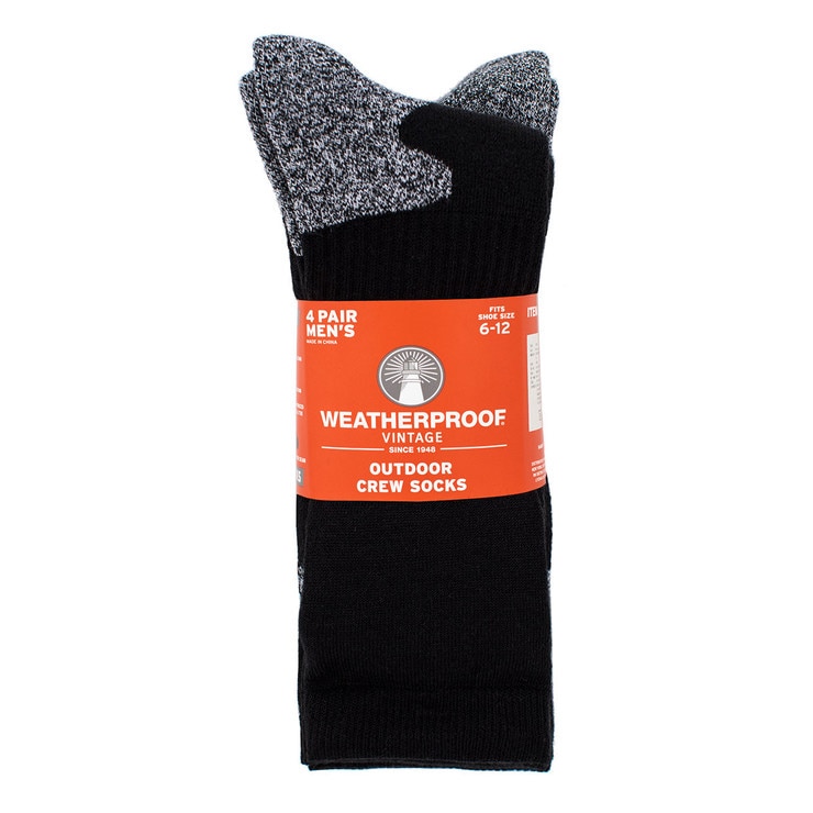 Weatherproof Vintage 男戶外襪4入組 Costco 好市多線上購物