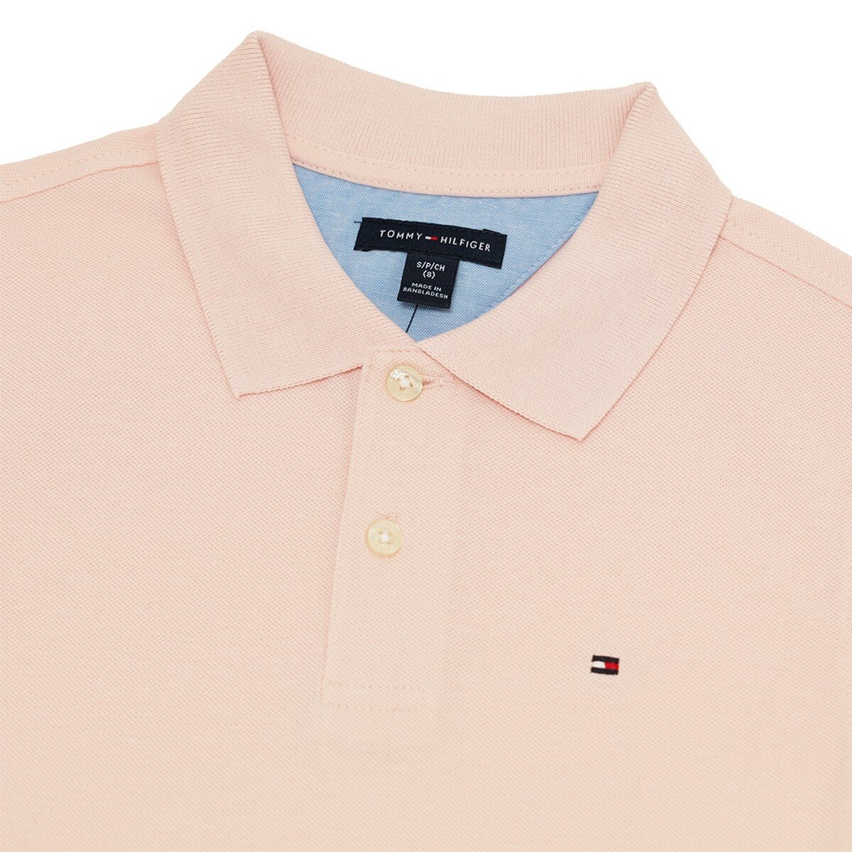 Tommy Hilfiger 男童 Polo 衫 粉紅色