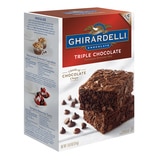 Ghirardelli Triple 巧克力布朗尼預拌粉 3.4公斤