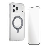 MONOCOZZI ESSENTIALS 磁吸360旋轉支架不發黃透明防摔保護殼(相機按鍵)+2.5D滿版高透耐保護貼組合 iPhone 17 系列 MONOCOZZI ESSENTIALS 磁吸360旋轉支架不發黃透明防摔保護殼(相機按鍵)+2.5D滿版高透耐保護貼組合 iPhone 17 系列