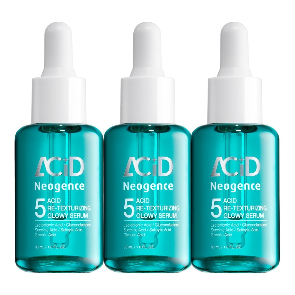 霓淨思 5酸拋光澎亮精華 30毫升 X 3入