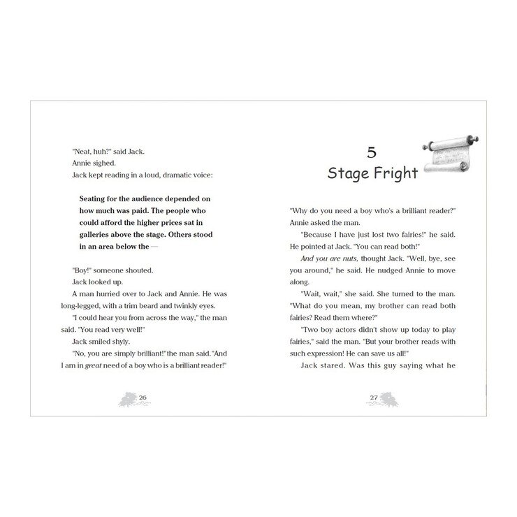 神奇樹屋中英雙語套書4 (25-32集)