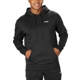 Fila 男長袖連帽上衣 黑 M