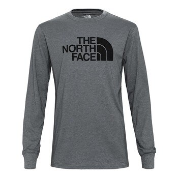 The North Face 男長袖 Logo T 恤 灰 XL The North Face 男長袖 Logo T 恤 灰 XL