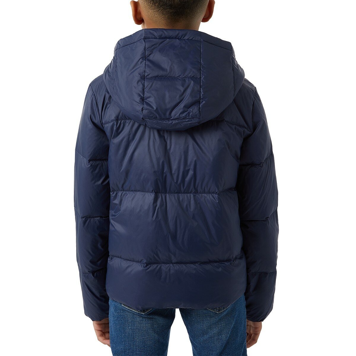 32 Degrees 兒童輕量連帽羽絨外套 深藍