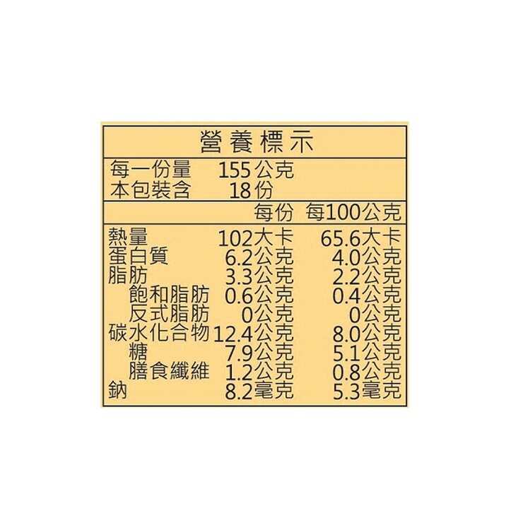 義美 冷藏厚豆花 155公克 X 18入