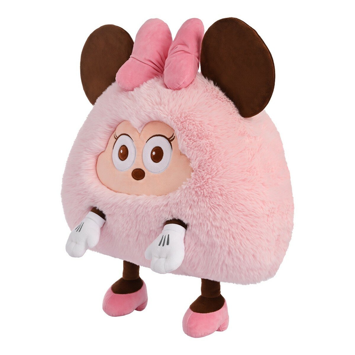 Disney 萌萌抱枕 42.5公分 X 47公分 X19公分 米妮