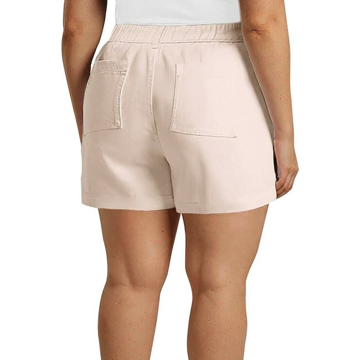 GAP 女鬆緊腰短褲 粉