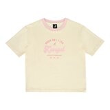 KANGOL 印花女短袖Logo上衣 白