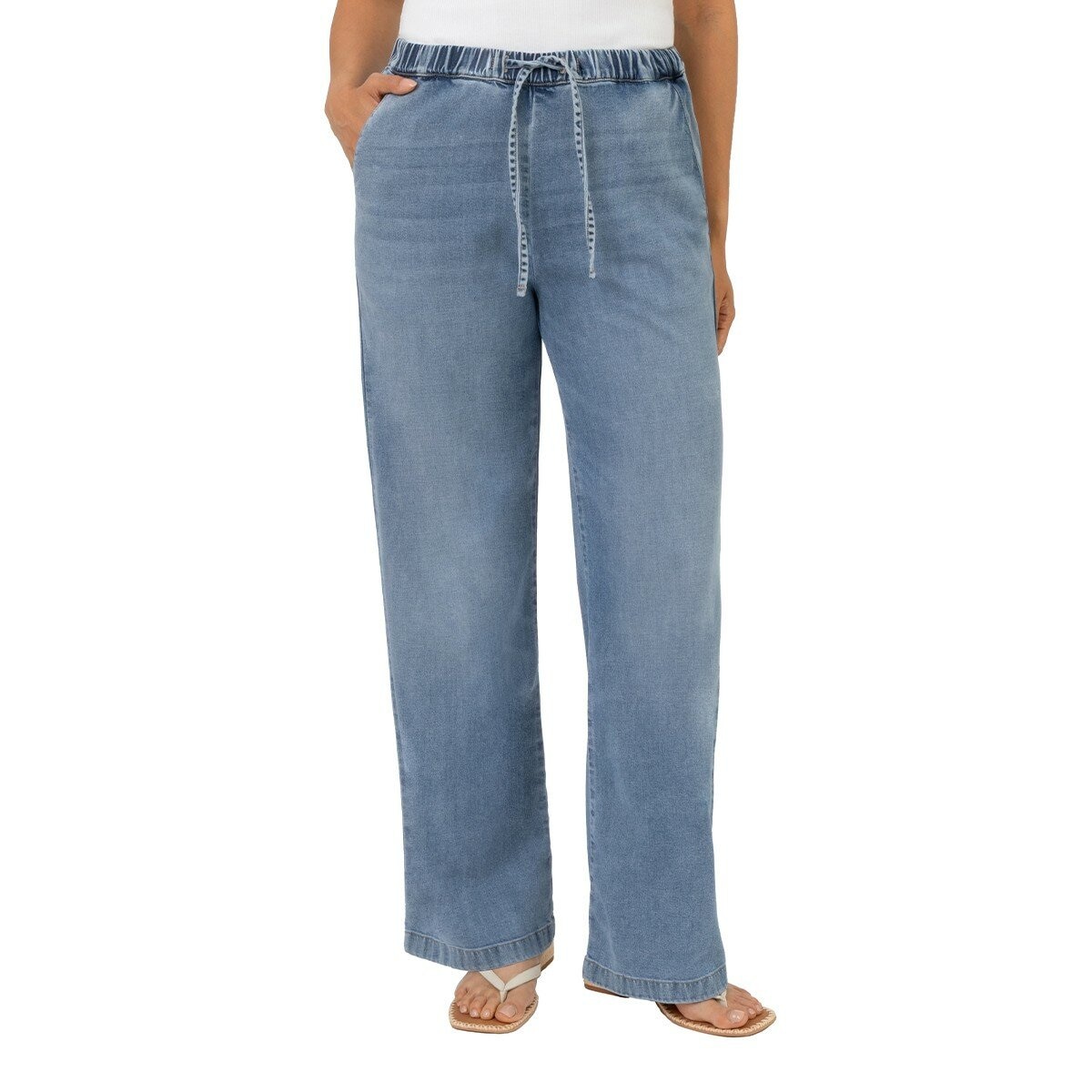 Well Worn 女牛仔休閒褲 藍