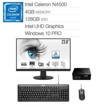 MSI 迷你PC螢幕鍵盤滑鼠 4件組 MSI 迷你PC螢幕鍵盤滑鼠 4件組