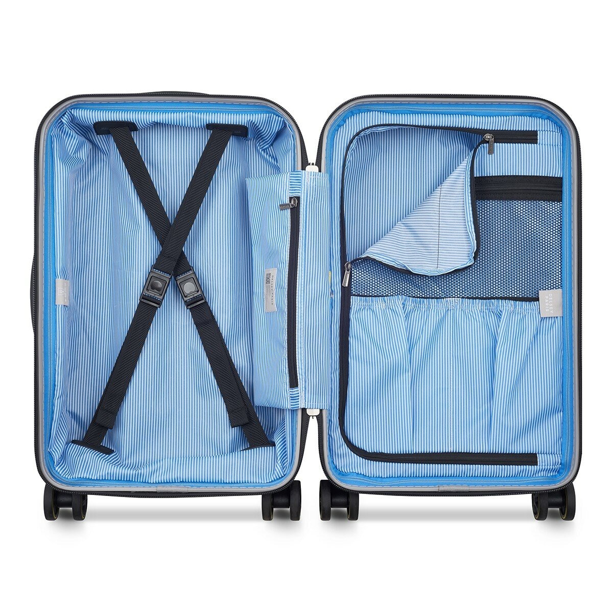 DELSEY 22吋 + 31吋行李箱 2入組 銀色