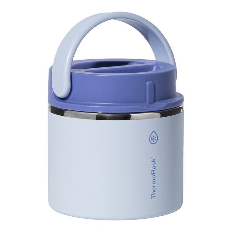 ThermoFlask 不鏽鋼真空食物燜燒罐 591毫升 X 2件組 淡粉+淡紫 ThermoFlask 不鏽鋼真空食物燜燒罐 591毫升 X 2件組 淡粉+淡紫