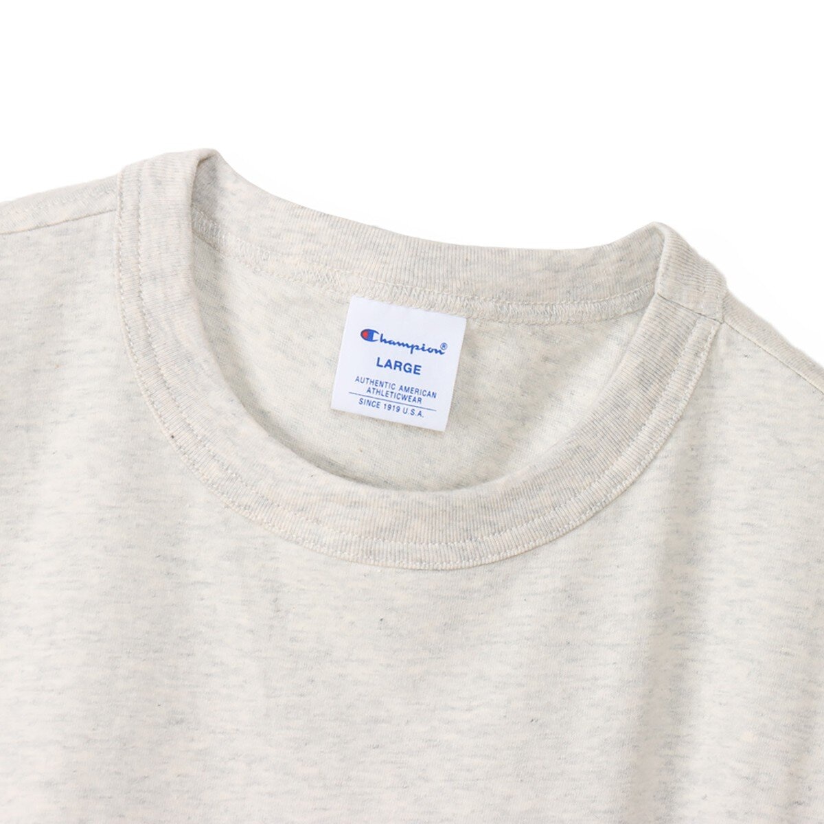 Champion 男短袖上衣 燕麥色