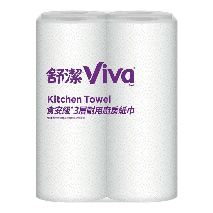 舒潔 Viva 三層廚房紙巾 60張 X 16卷