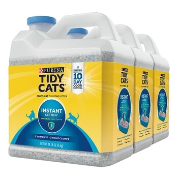 Tidy Cats 高效清香凝結罐裝貓砂 6.35公斤 X 3罐