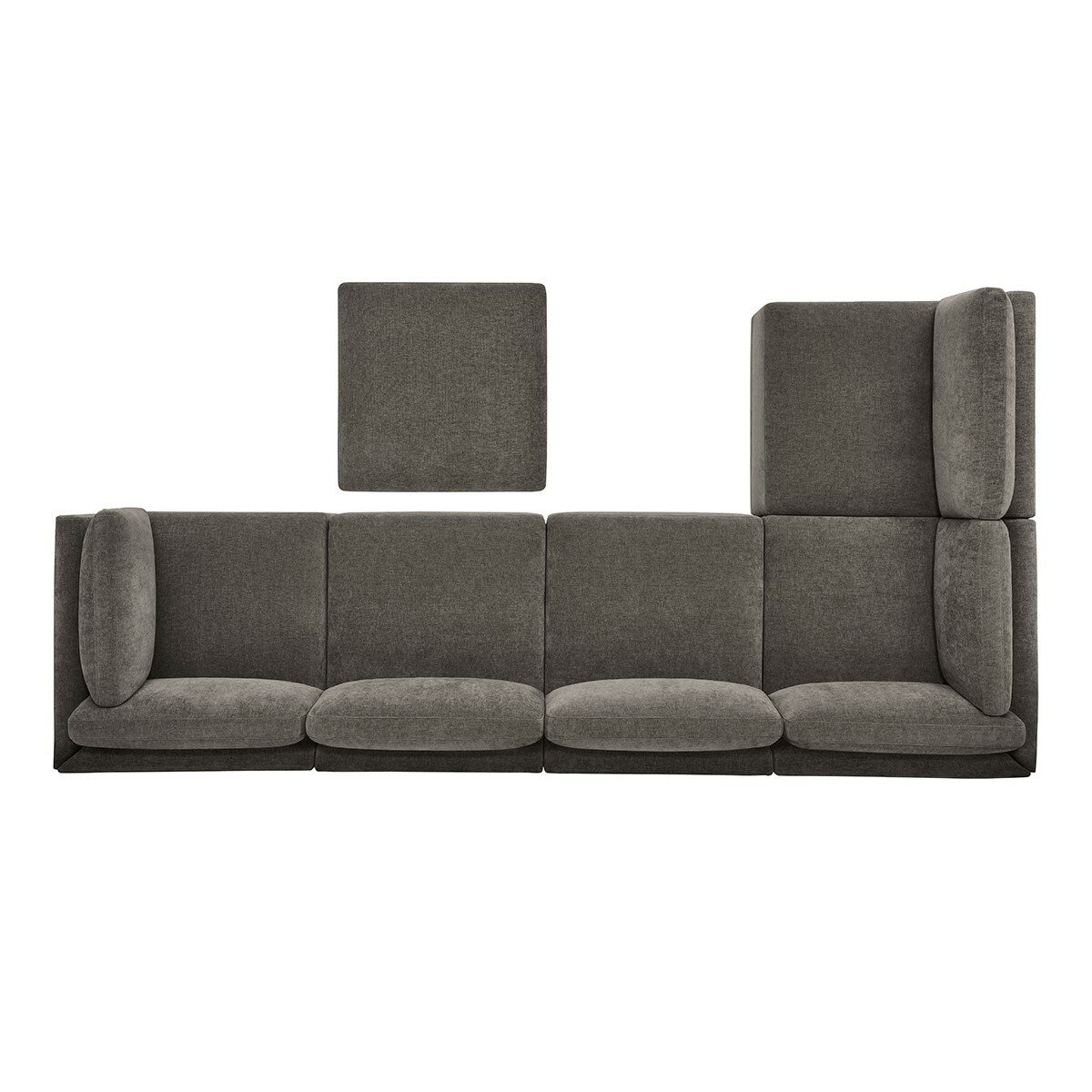 Thomasville 布面模塊沙發六件組