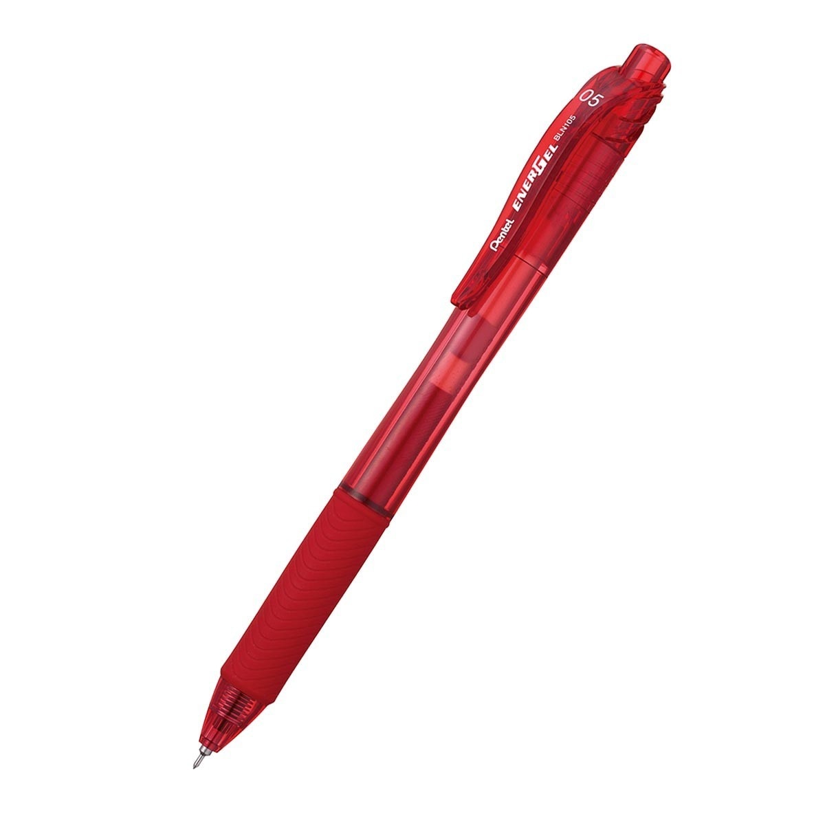 Pentel ENERGEL 極速鋼珠筆 0.5公釐 X 12支 紅