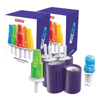 ZOKU 太空造型冰棒模具組 6格模具 X 2件