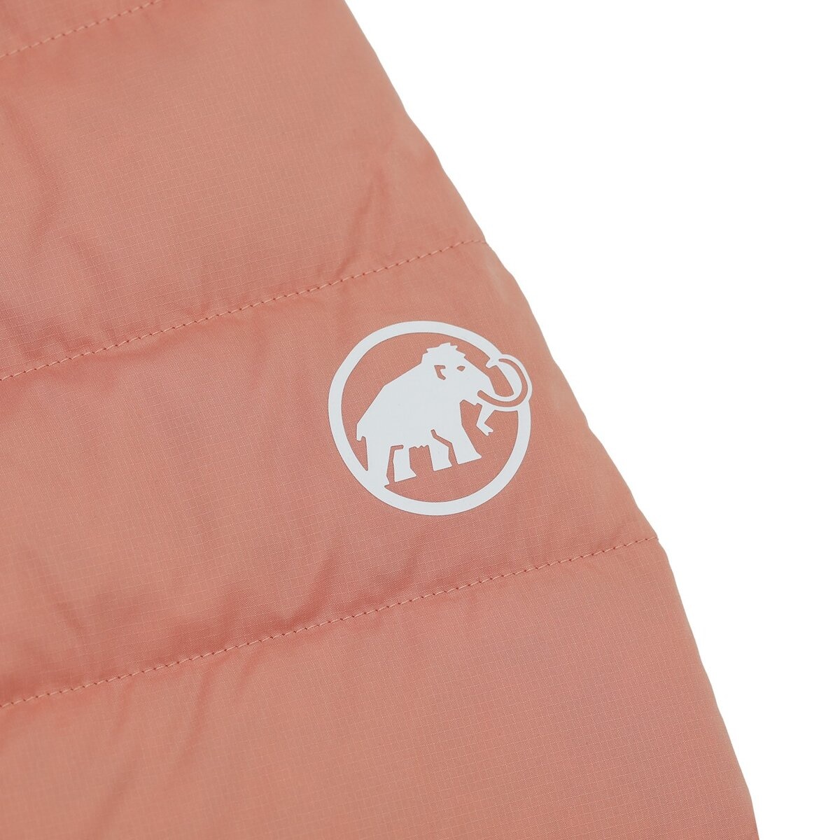 MAMMUT 女連帽羽絨外套 橘色
