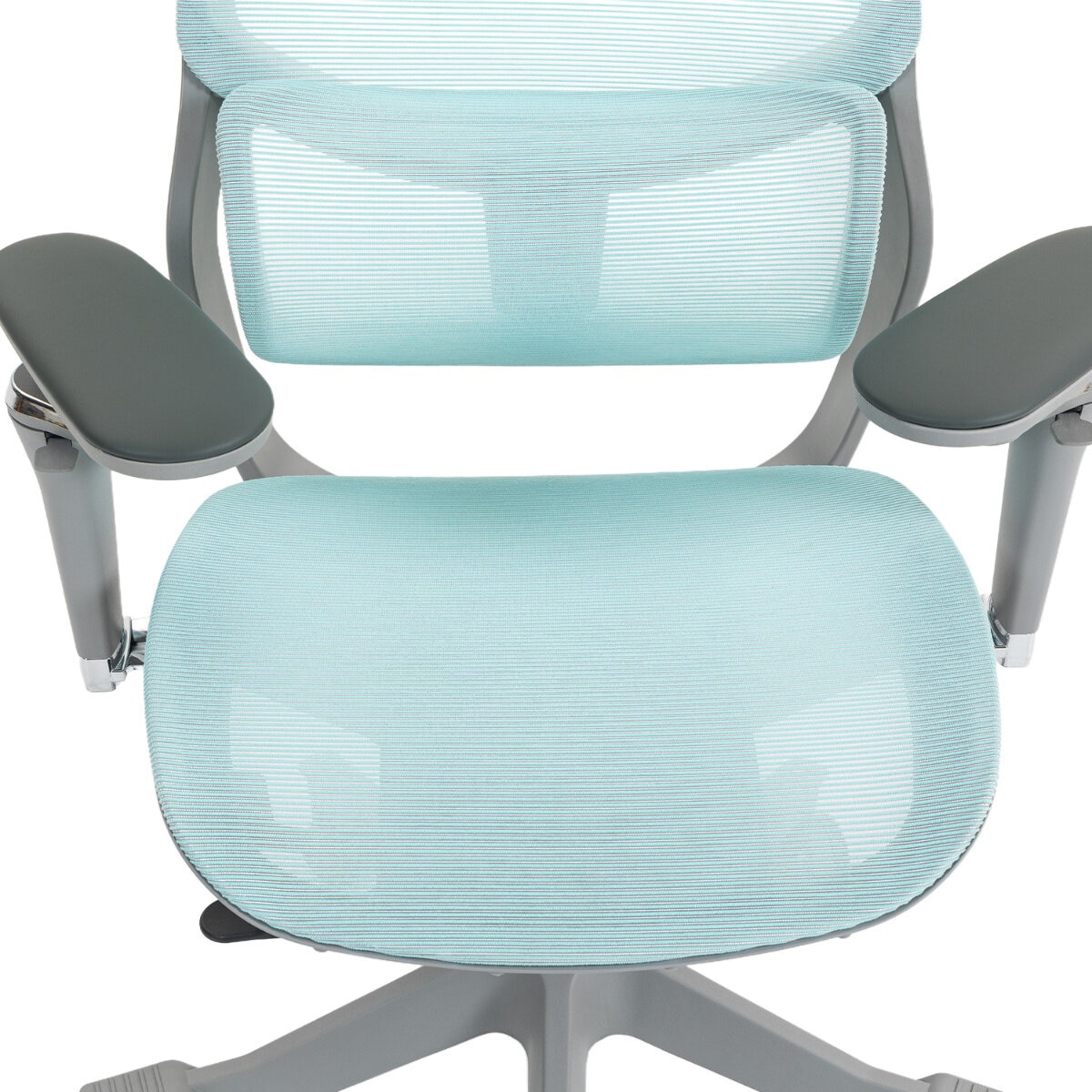 ERGOKING S5 人體工學椅 灰框藍網