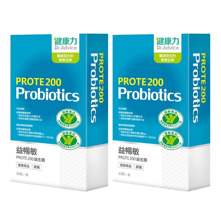 Dr. Advice PROTE200 Probiotics 30-Capsule X 2-Box