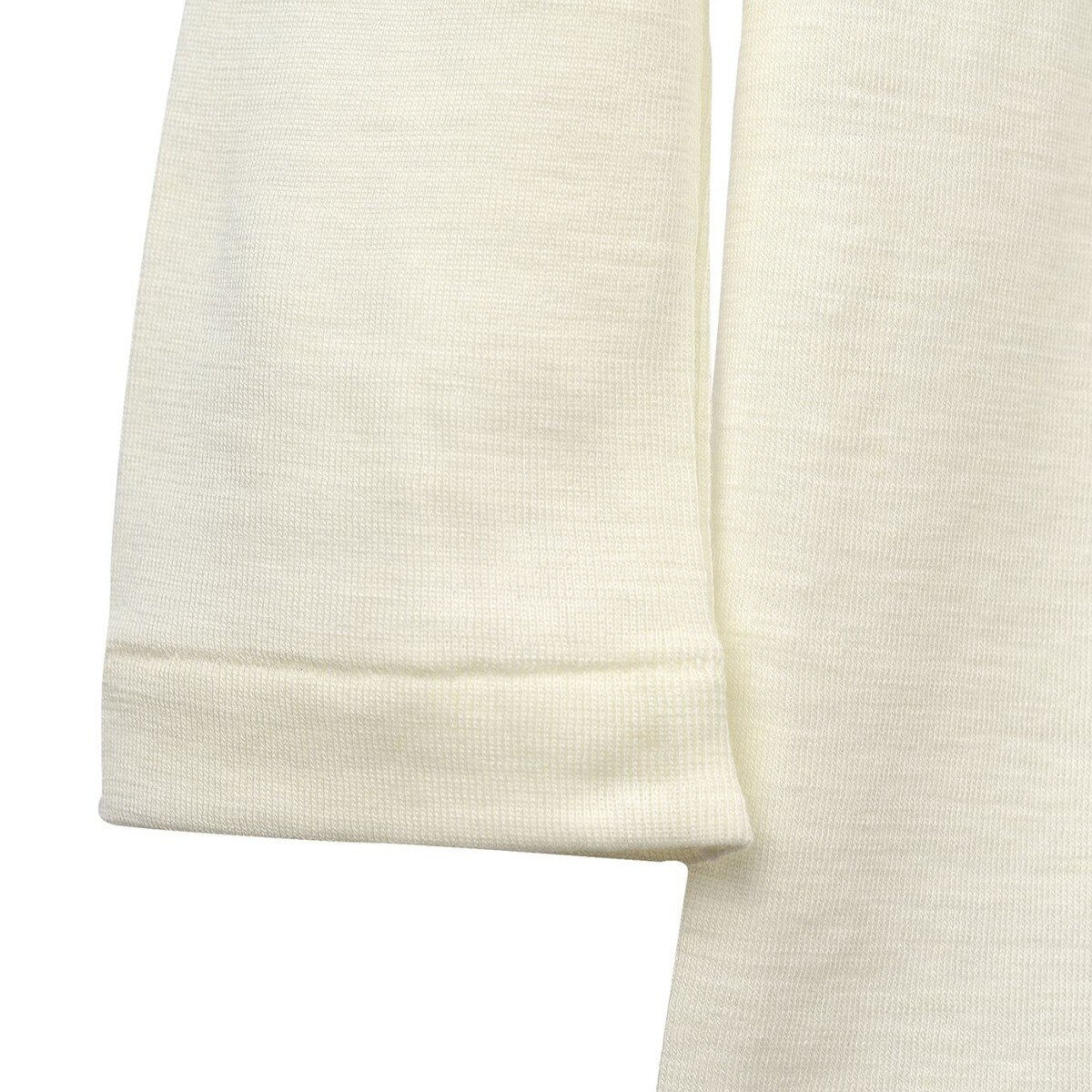 AS 女純羊毛長袖上衣 白 L AS 女純羊毛長袖上衣 白 L