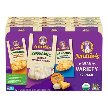 Annie’s Home Grown 有機起司通心粉 12入組合包