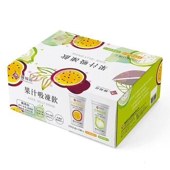 CJJ Juice Jelly Drink 220G X 12 Count (Passion Fruit/Guava) CJJ Juice Jelly Drink 220G X 12 Count (Passion Fruit/Guava)