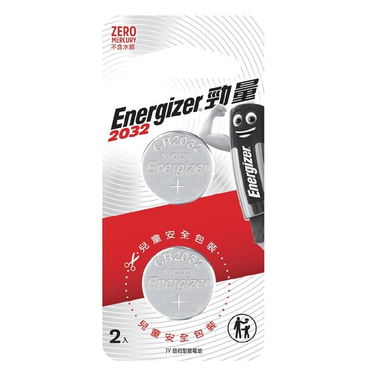 勁量 鈕扣鋰電池 24入CR2032 Costco 好市多