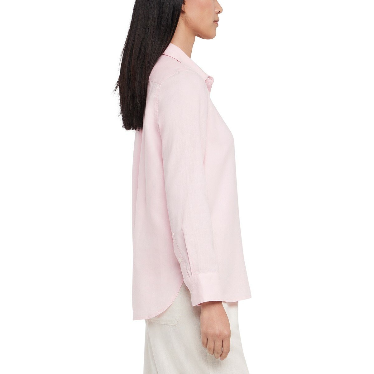 Banana Republic 女長袖襯衫 粉 S