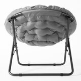 Idea Nuova 懶人摺疊椅 82公分 X 92公分 X 79公分 灰