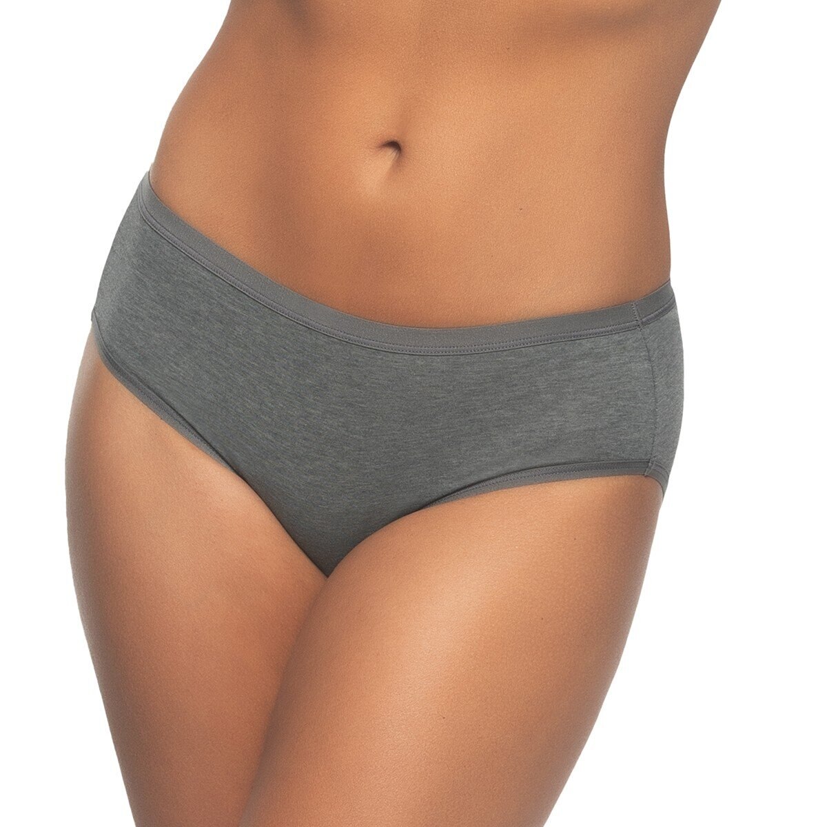 Jezebel 女有機棉內褲 5入組 S 白+白+藍+深灰+深灰