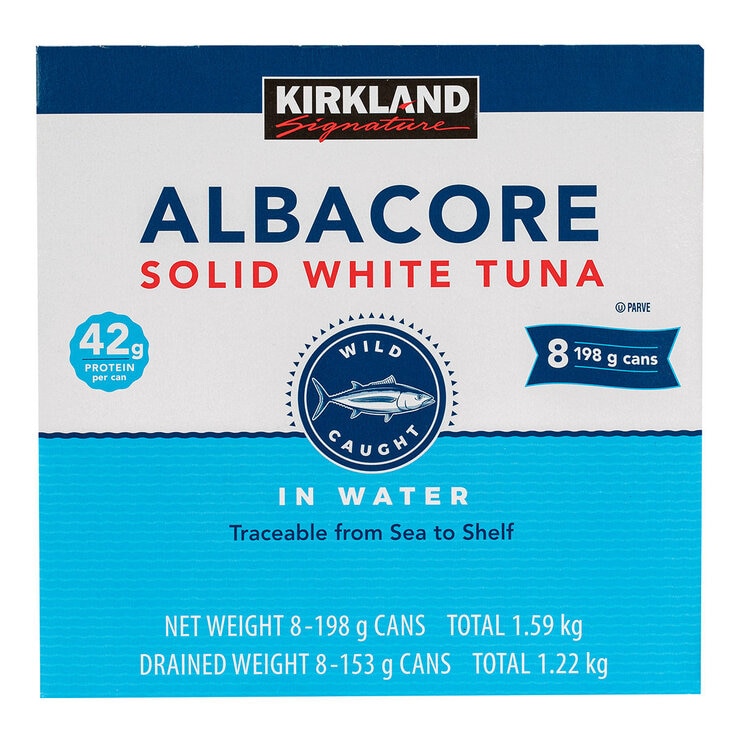 科克蘭 鮪魚罐頭 198公克 X 8入