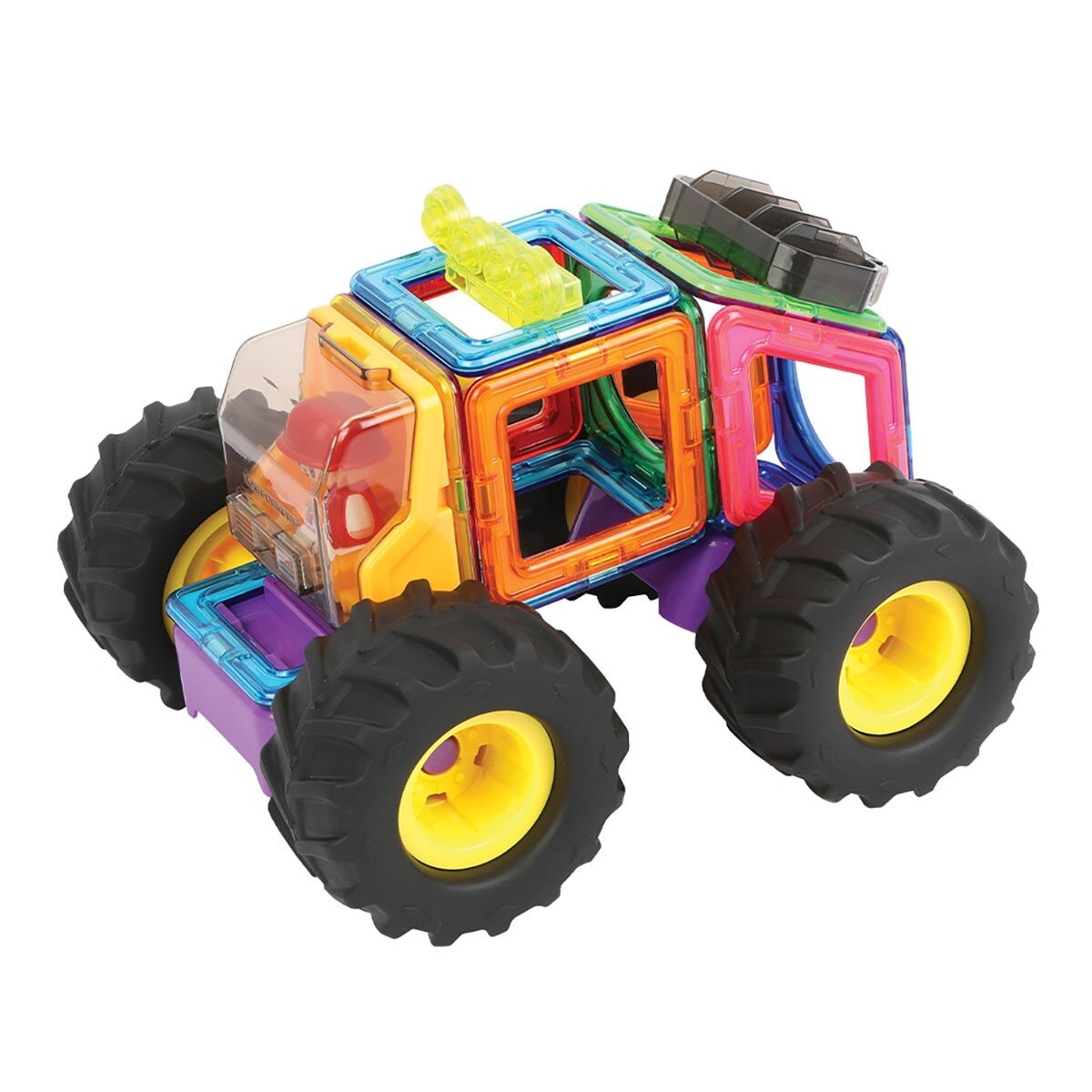 Magformers 磁性建構片 變形越野車 / 3歲以上