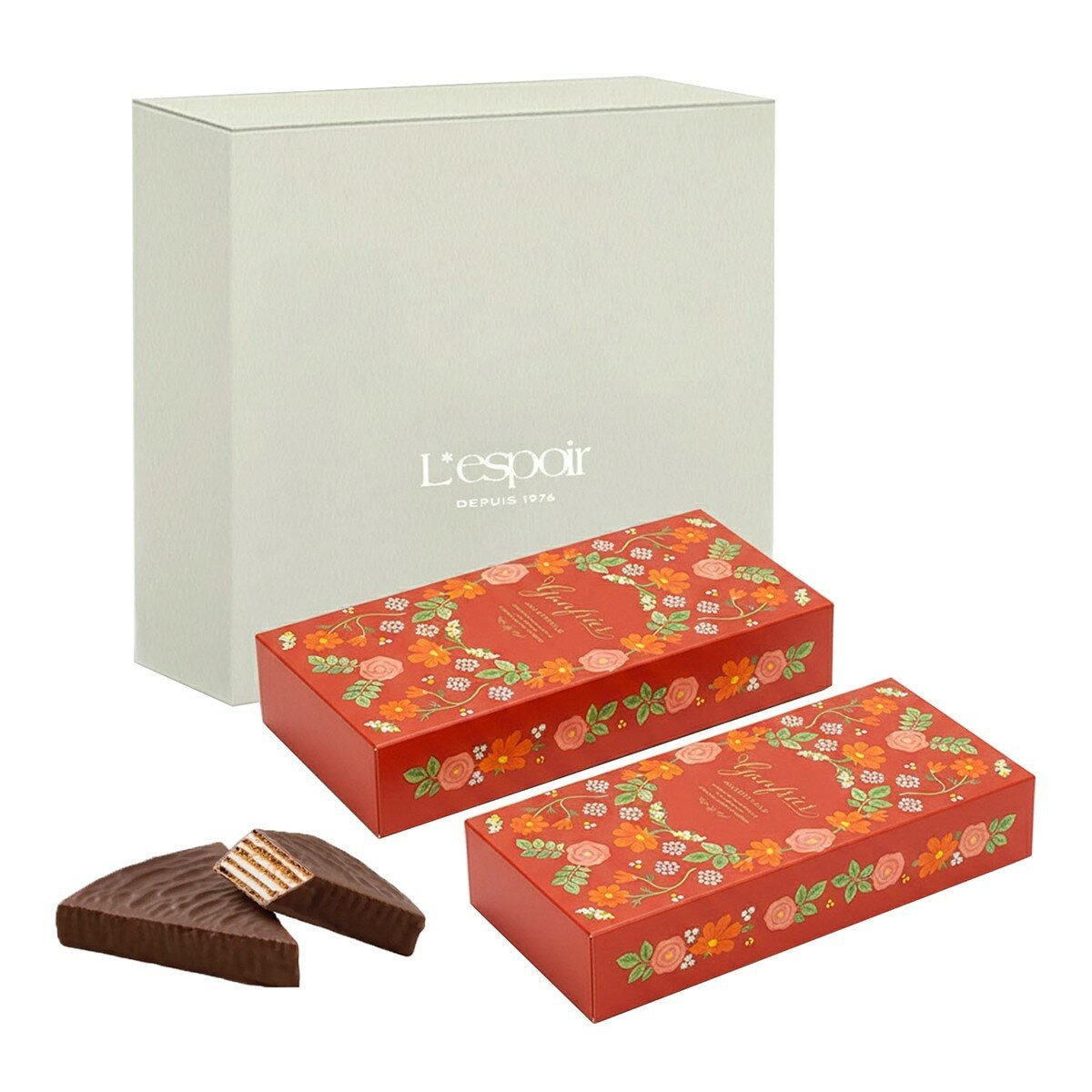 神戶風月堂 希望可可千層派禮盒組 348公克 神戶風月堂 希望可可千層派禮盒組 348公克